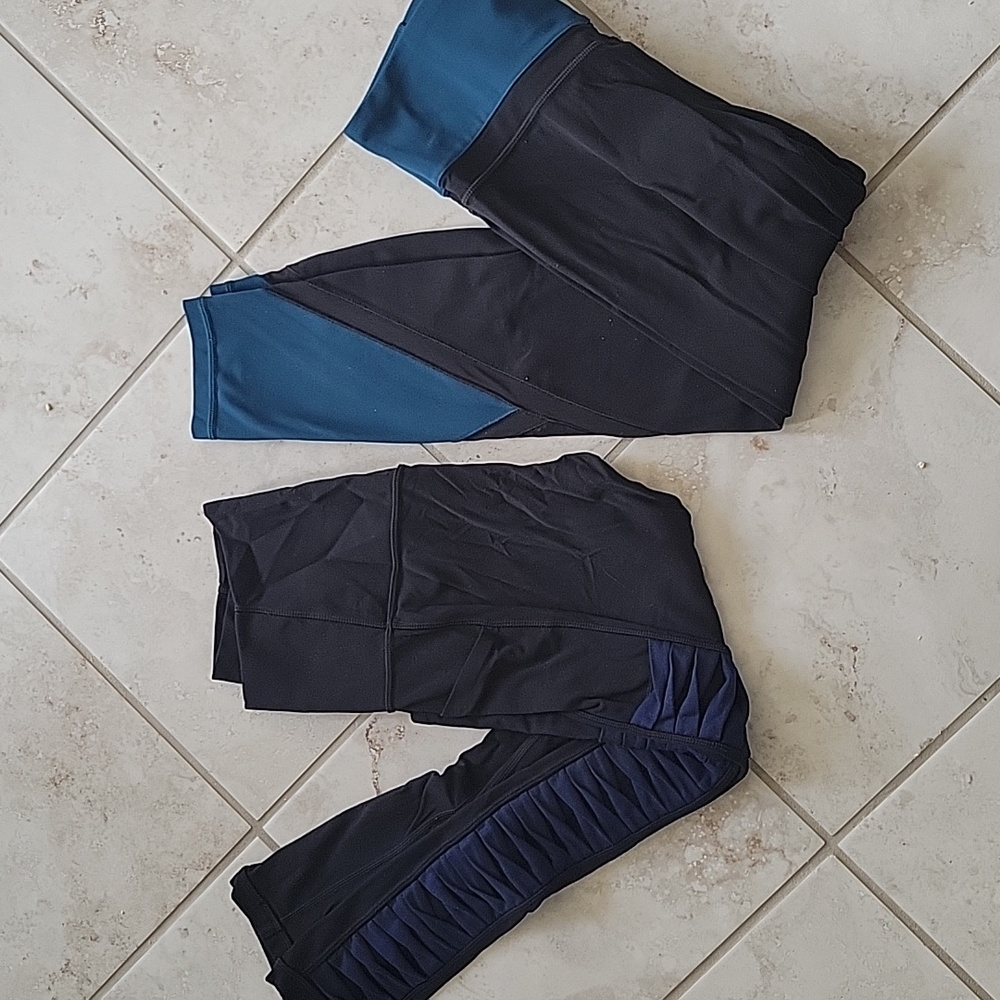 Athleta Black leggings (2 pair)